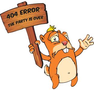 Error 404 — Page Not Found
